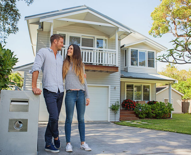 Couple with first home